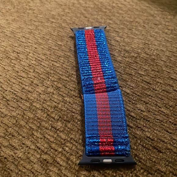 New Apple Watch band sparkle stripe adjustable removable strap - Picture 5 of 11